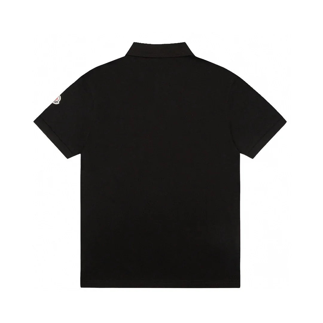Moncler Luxus Polohemd für Herren mit ikonischem Logo, atmungsaktiv & bequem