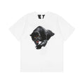 V-LONE Schwarzes V Panther T-Shirt: Lässiger Streetwear Baumwoll-Look für Herren