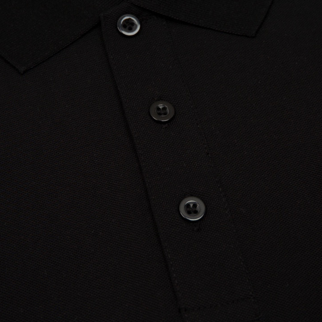 Moncler Luxus Polohemd für Herren mit ikonischem Logo, atmungsaktiv & bequem