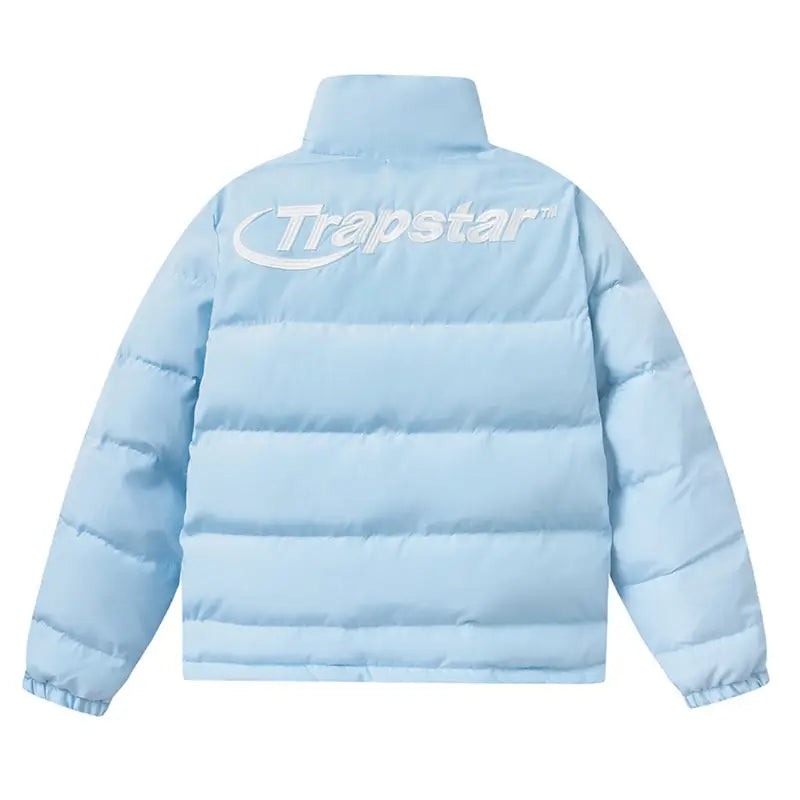 Trapstar Irongate Baby Blau Jacke Stylische Streetwear Freizeit Oberbekleidung Unisex