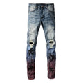 Amiri Palmblaue Luxus Designer Jeans Herren – Premium Denim, Beste Passform