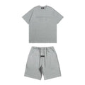 Essentials Fear of God Minimalistisches Kurzarm-Set: Bequeme Streetwear für Herren