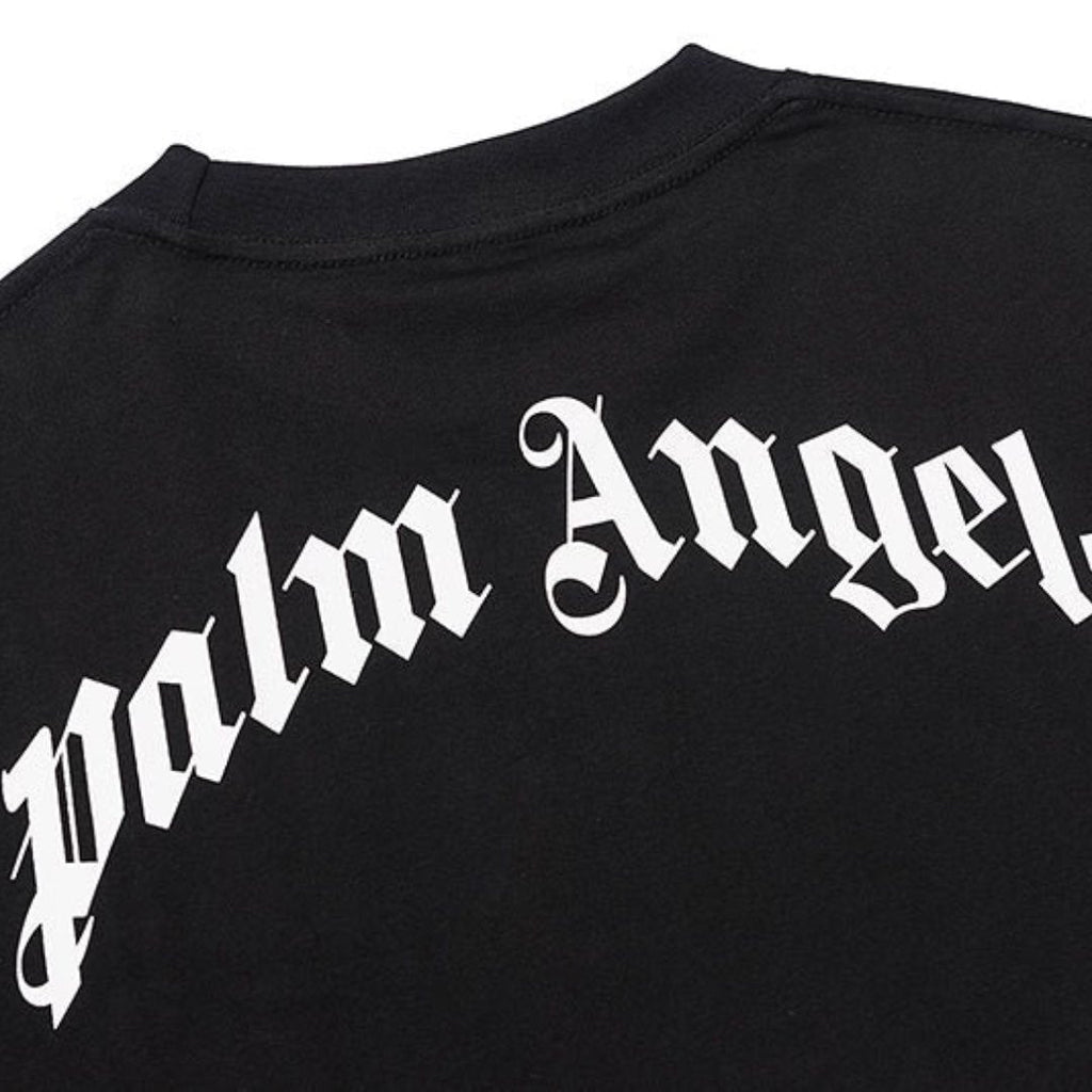 Palm Angels Monochromes Luxus T-Shirt Herren – Stylisch, Bequem, Exklusiv