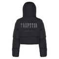 Trapstar Damen Decoded Kapuzen Pufferjacke 2.0 Schwarz Urban Streetwear Winter