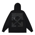 OFF-WHITE Exklusiver Monogramm Hoodie – Luxuriöser Streetwear Stil für Herren