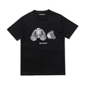 Palm Angels Skeleton Bär T-Shirt: Luxuriöses Urban Design, Hochwertige Baumwolle, Unisex