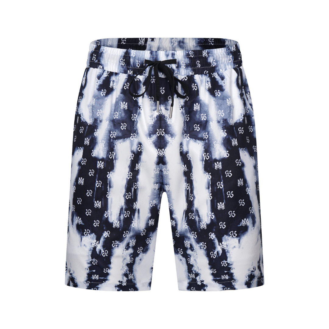 Amiri Monogramm Luxus Short Set Herren – Stilvoller Streetwear Freizeitanzug Exklusiv