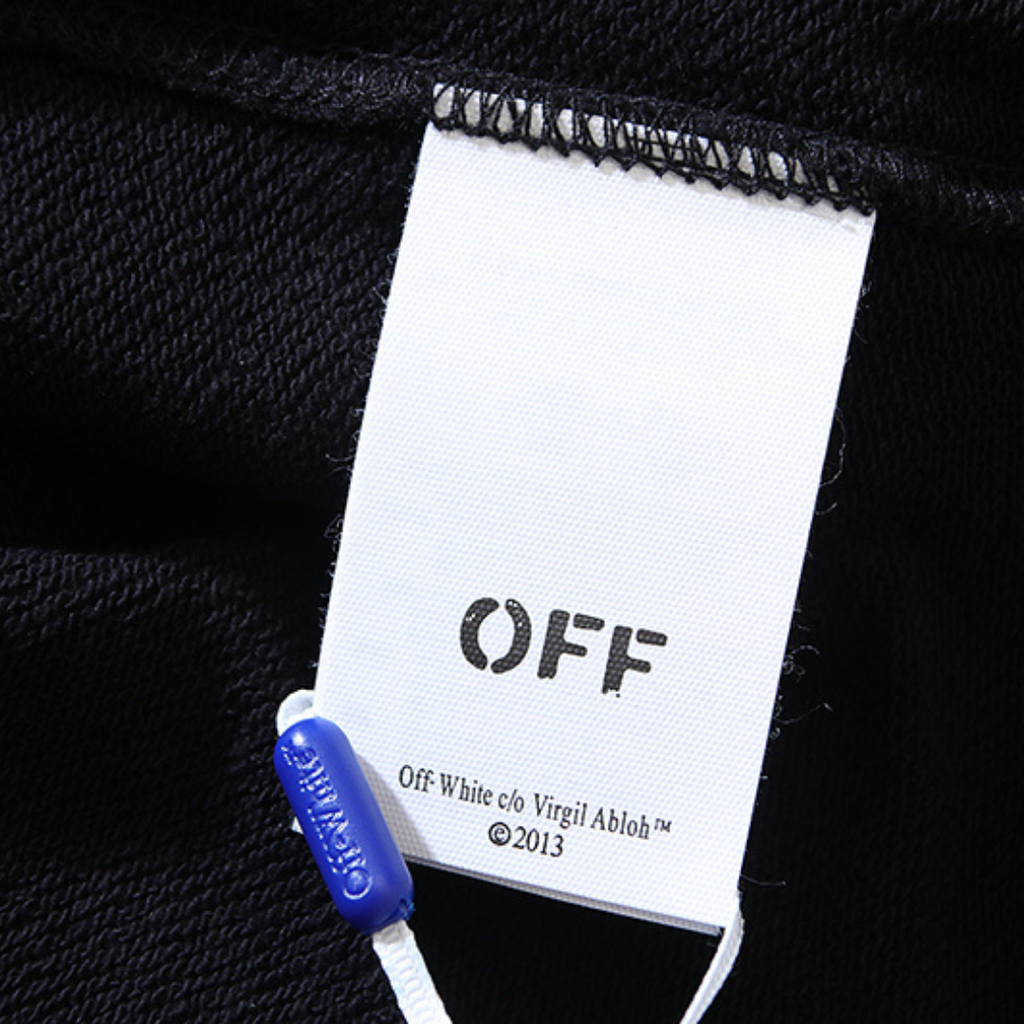 OFF-WHITE Exklusiver Monogramm Hoodie – Luxuriöser Streetwear Stil für Herren