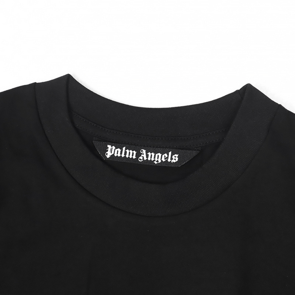 Palm Angels Bären-T-Shirt Premium Baumwolle Modisches Streetwear Design Unisex Oberteil