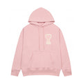AMI Paris Unisex Herz Logo Hoodie Gemütlich Baumwolle Kapuzenpullover Lässig Streetwear