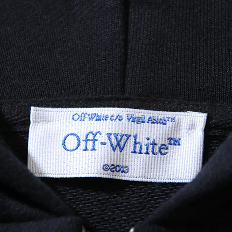 Off-White Monogramm Streetwear Hoodie – Luxus Baumwolle für Ultimative Stil & Komfort