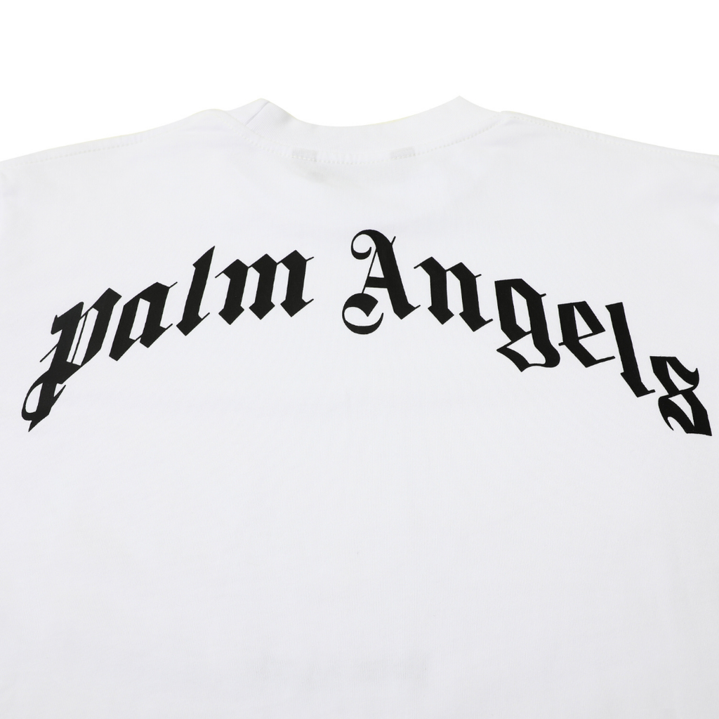 Palm Angels Bären-T-Shirt: Luxuriöses Designer-Shirt aus Baumwolle mit ikonischem Logo