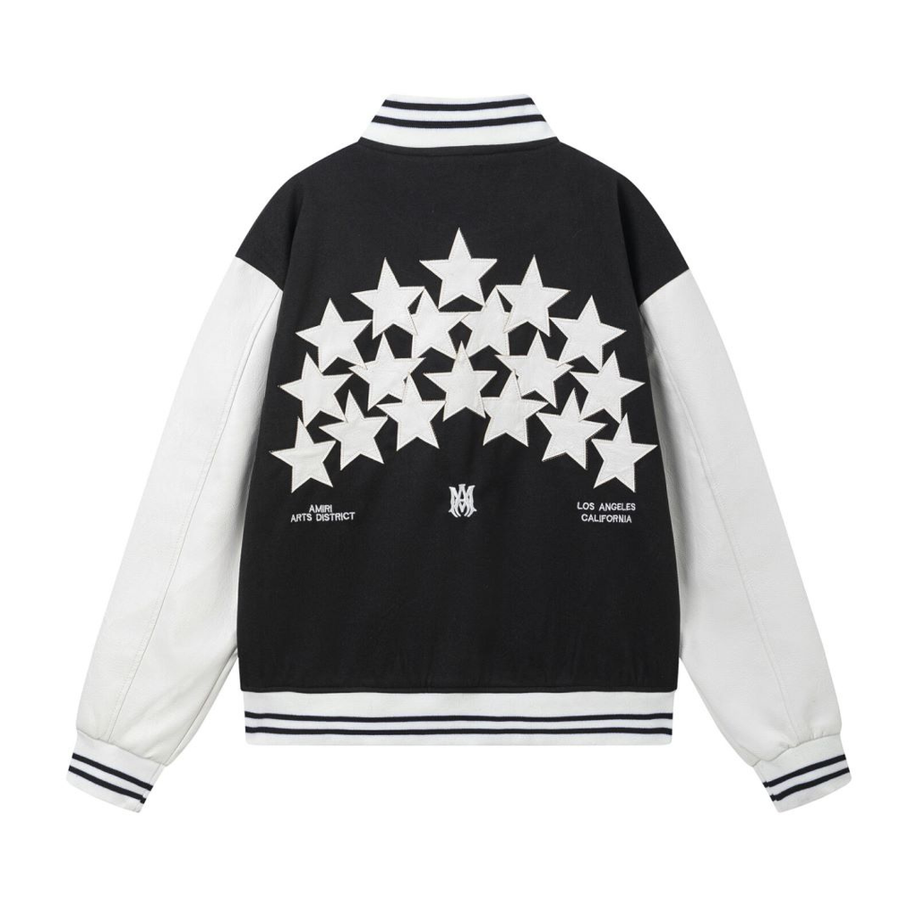 Luxuriöse Amiri Allstar Varsity Jacke – Erstklassiger Streetwear-Stil für Herren