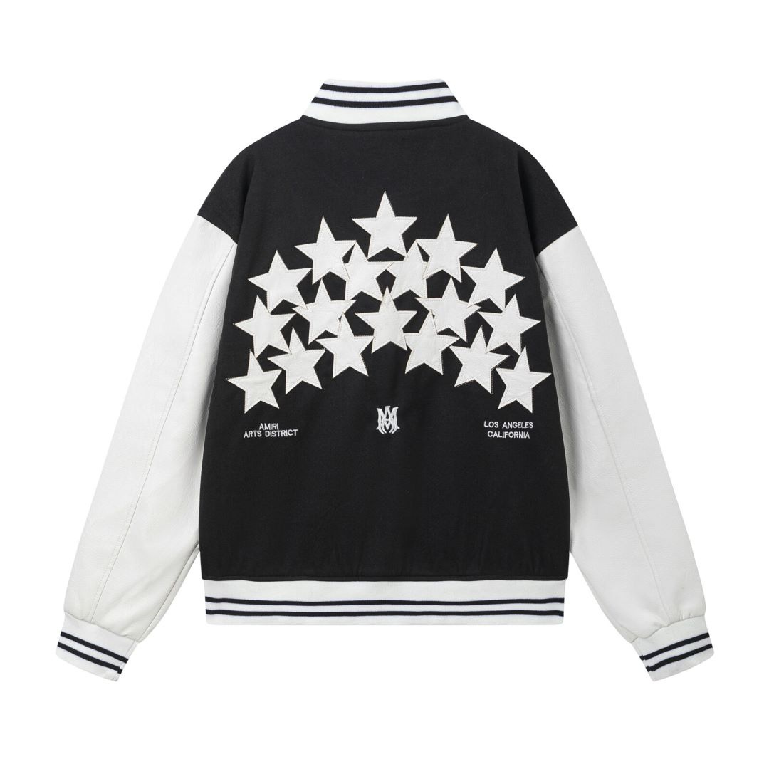 Luxuriöse Amiri Allstar Varsity Jacke – Erstklassiger Streetwear-Stil für Herren
