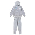 Trapstar Irongate Arch Ice Chenille Trainingsanzug Grau – Luxuriöser Freizeit-Zweiteiler Herren