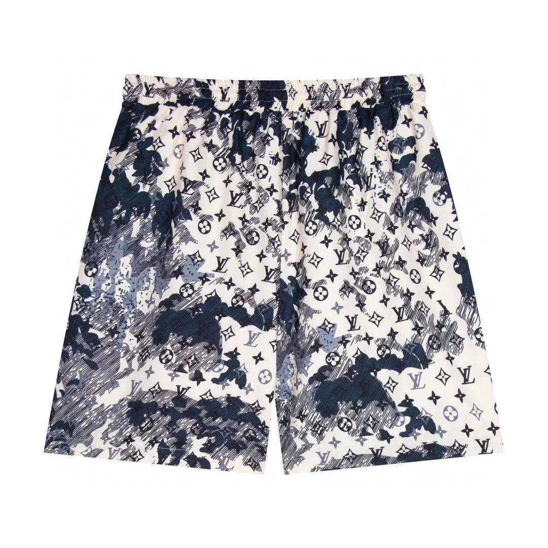 Exklusive Louis Vuitton Monogramm Herren Shorts – Luxuriöse Designer Sommer Bermuda