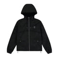 Authentischer Trapstar Irongate Schwarzer T Windbreaker – Stilvoller Urbaner Look