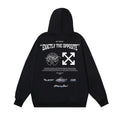 Off-White™ Monogram Luxus Streetwear Kapuzenpullover – Modernes Design für Ihn & Sie