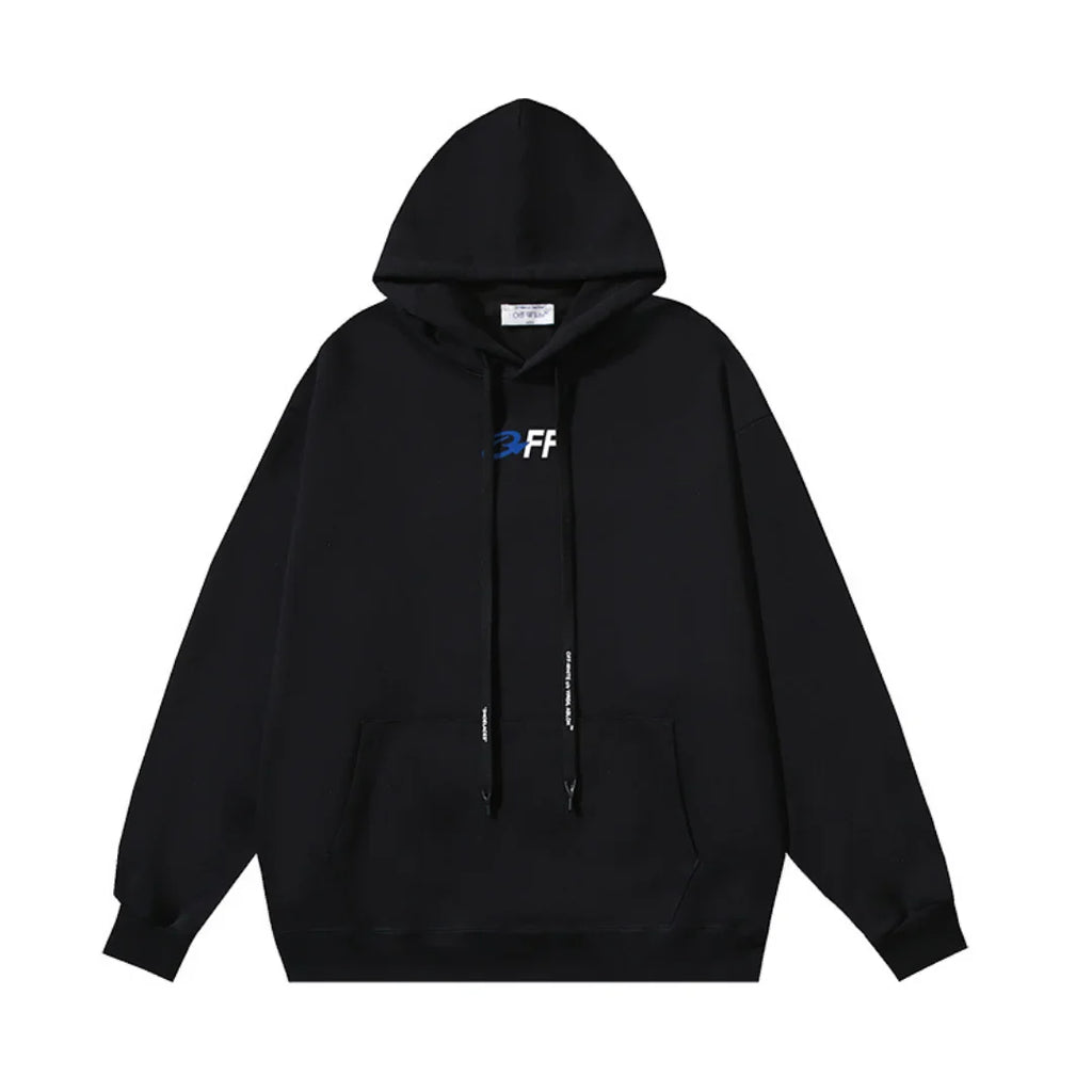 Off-White™ Monogram Luxus Streetwear Kapuzenpullover – Modernes Design für Ihn & Sie