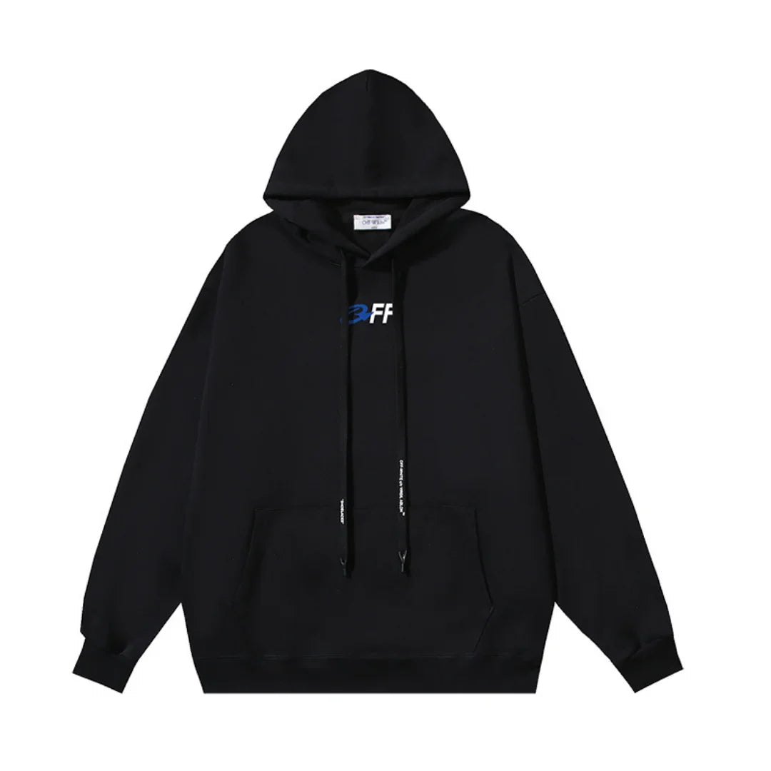 Off-White™ Monogram Luxus Streetwear Kapuzenpullover – Modernes Design für Ihn & Sie