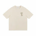 AMI Paris Herz-Logo Baumwoll-T-Shirt Unisex – Zeitlos Elegant & Komfortabel