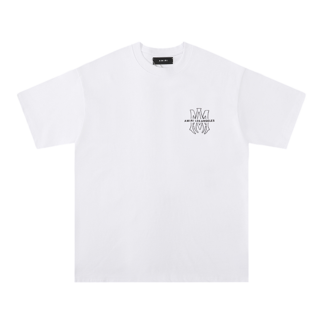 Amiri Luxus T-Shirt: Exklusiver Rock'n'Roll LA Street Style für Herren