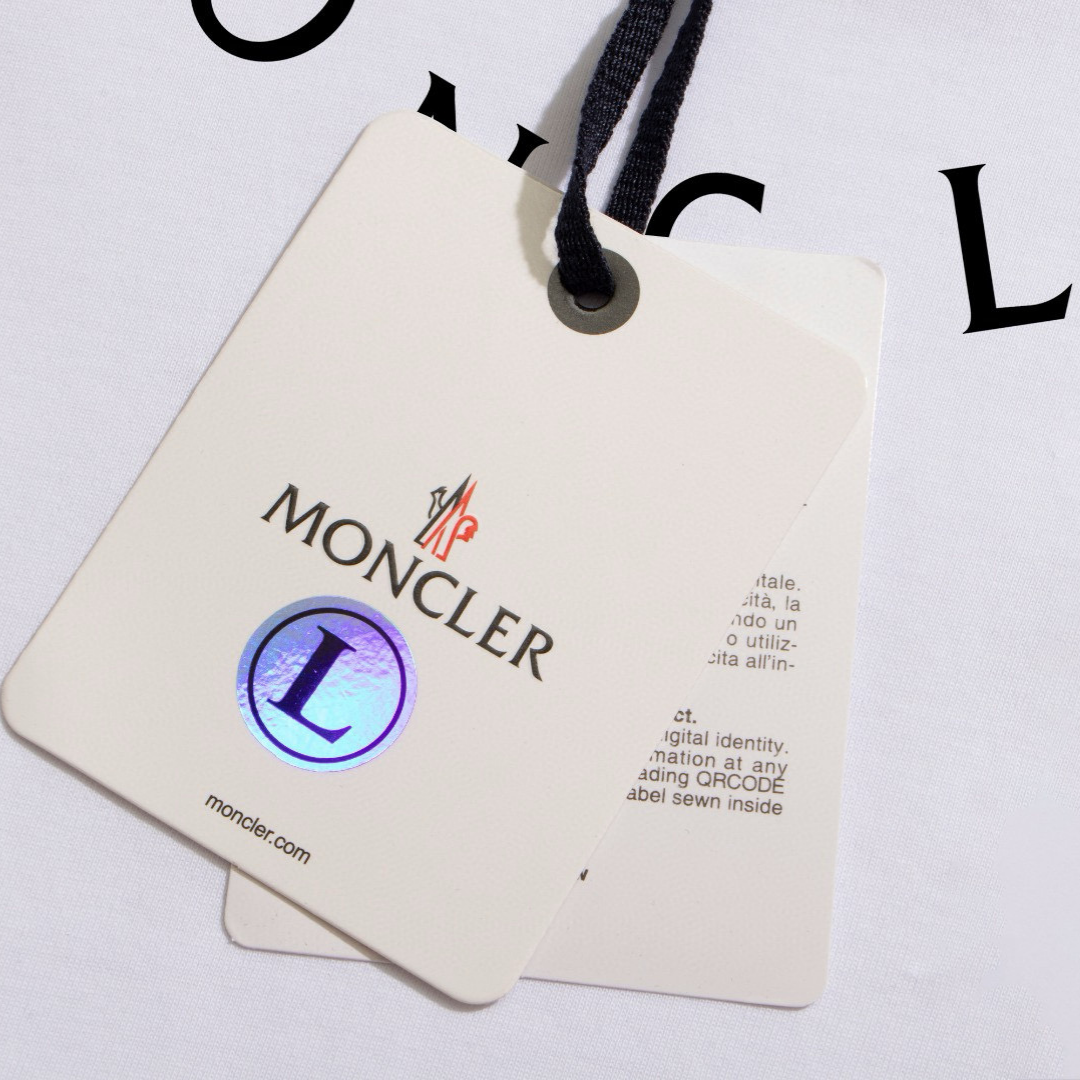 Stylisches Moncler Monogramm T-Shirt für Herren – Premium Baumwolle Freizeit Basic