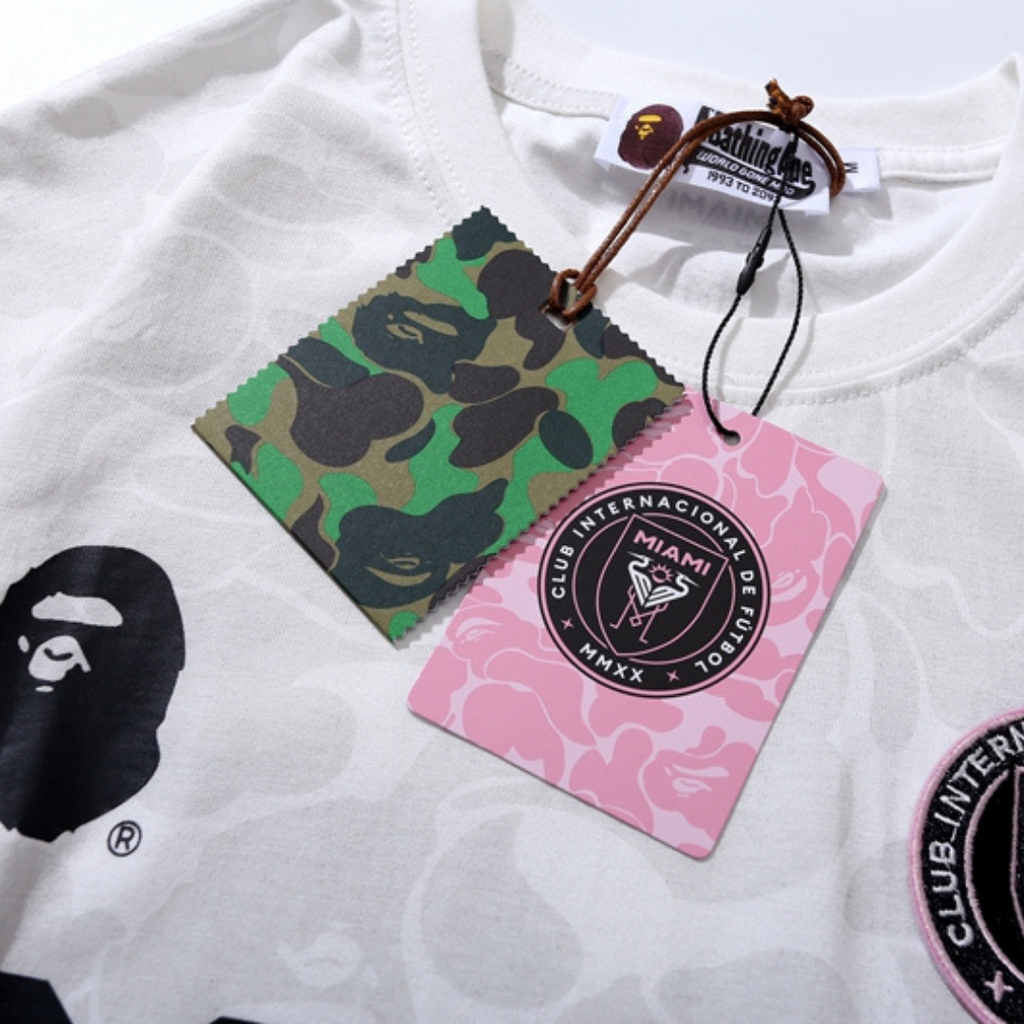 Bape Miami Streetwear Set: Stylisches T-Shirt & Shorts für Herren, Bequem