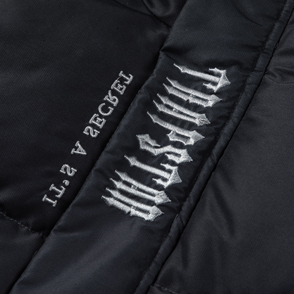 Trapstar Irongate Gradient Black Jacke – Stylische Herren Steppjacke mit Farbverlauf