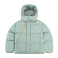 AMI Paris Blaue Pufferjacke: Stylisch, Warm, Hochwertig – Modernes Unisex-Design