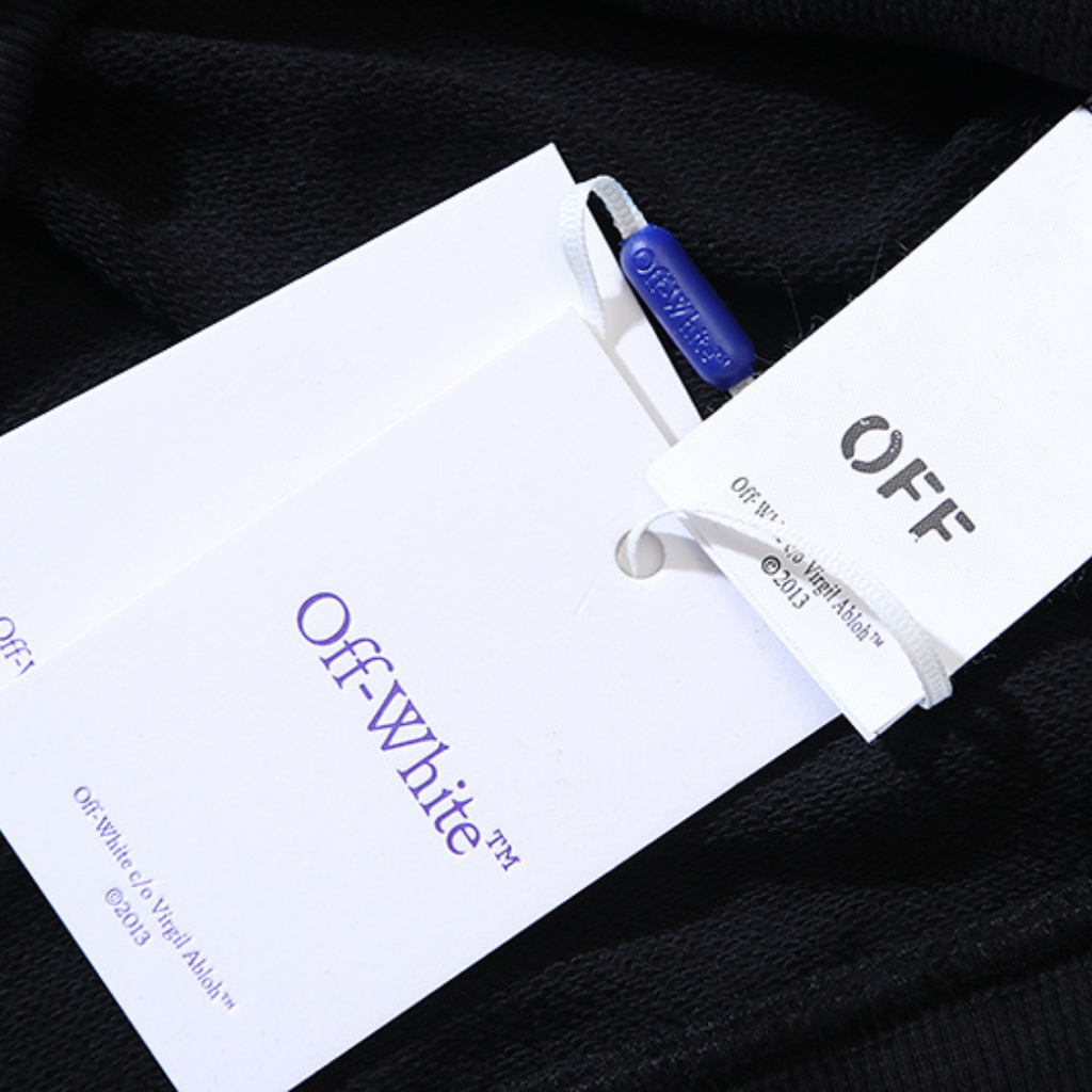 Off-White Monogramm Luxus Hoodie – Stylischer Streetwear Kapuzenpullover für Herren