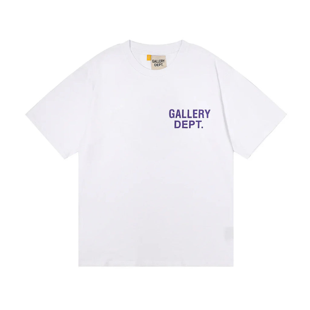 Gallery Dept. Künstlerisches Streetwear T-Shirt: Einzigartiges Deconstructed Design mit Handbemalung