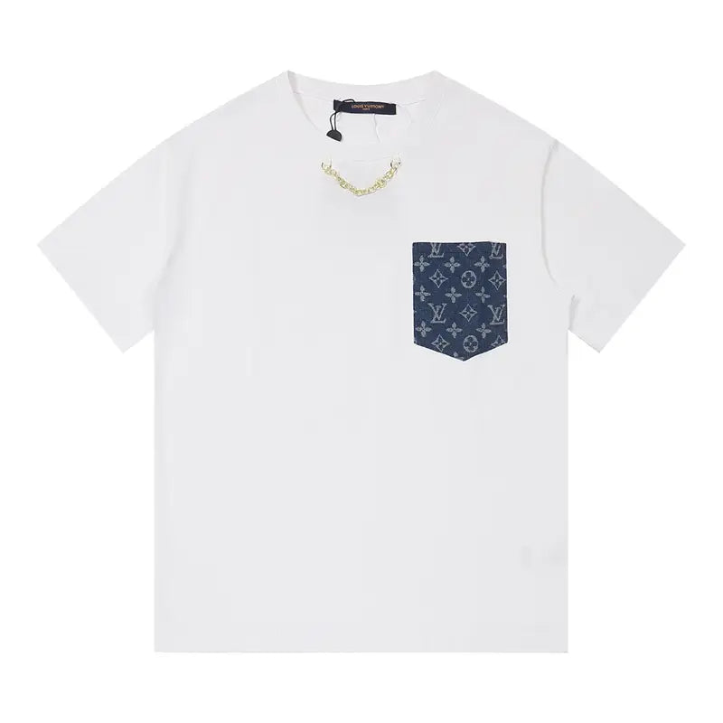 Exklusives Louis Vuitton Baumwoll-T-Shirt: Luxuriöser Komfort, Zeitloser Stil für Herren