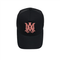 Amiri Luxus Baseball Cap Schwarz Pink – Exklusiver Designer Streetstyle Hut