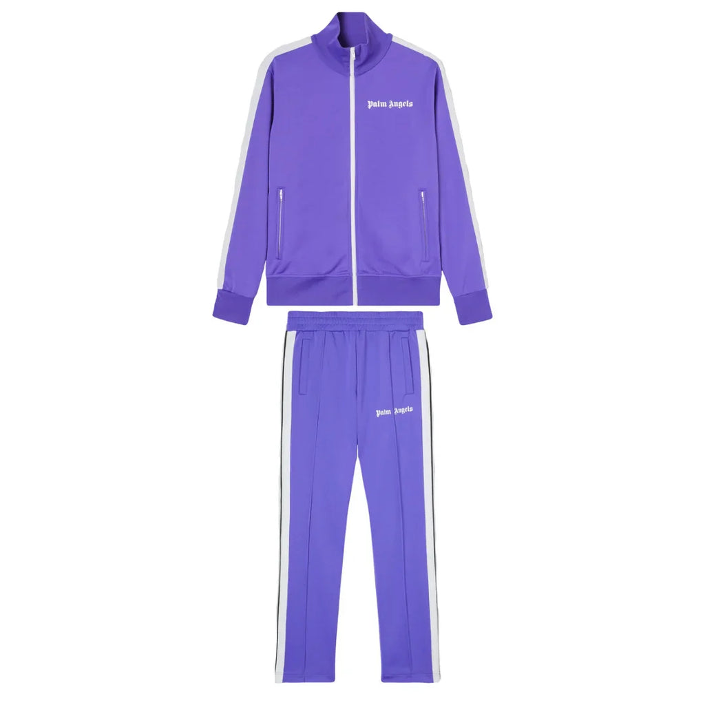 Palm Angels Lila Luxus Trainingsanzug - Stylisch, Sportlich, Komfortabel Designer Set