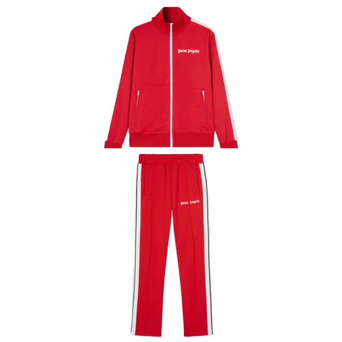 Luxuriöser Roter Palm Angels Trainingsanzug für Herren – Stilvoll, Bequem, Exklusiv