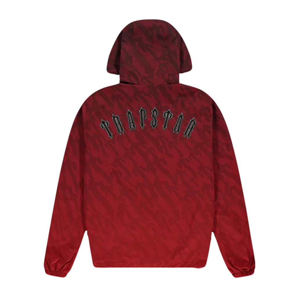 Stylische Trapstar Irongate T Rote Windbreaker Jacke – Leicht, Urban & Wetterfest