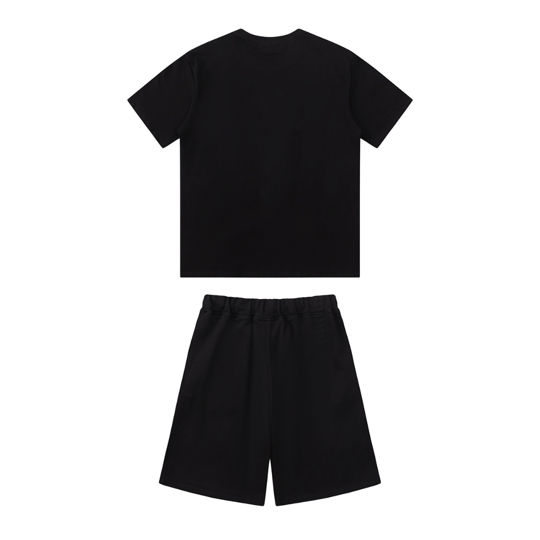 Trapstar Decoded Kurzes Set: Bequemes Streetwear-Outfit für Herren