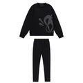 Syna World Monogramm Trainingsanzug Schwarz – Premium Streetwear für Herren