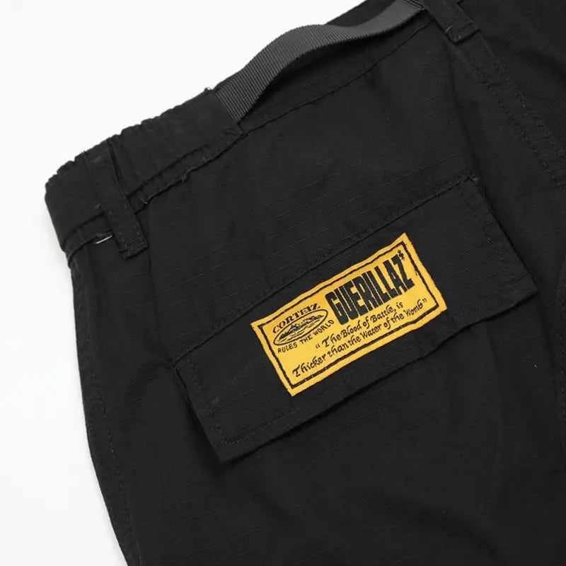 Corteiz Alcatraz Gelbe Cargo Hose: Stylische Baggy Streetwear für Urbanen Look