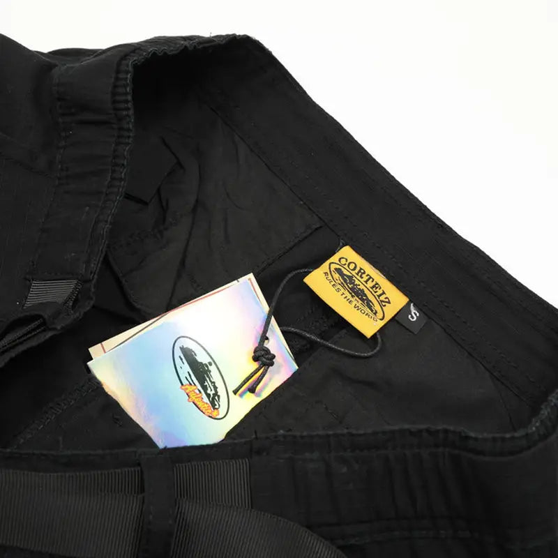 Corteiz Alcatraz Gelbe Cargo Hose: Stylische Baggy Streetwear für Urbanen Look