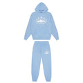 Corteiz 5 Sterne Babyblau Trainingsanzug Luxuriöses Streetwear Komfort Set Herren