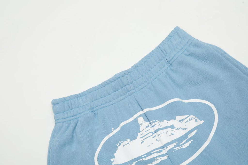 Corteiz Babyblaue Shorts – Stylisch, Bequem, Exklusiv für Herren Streetwear Sommer