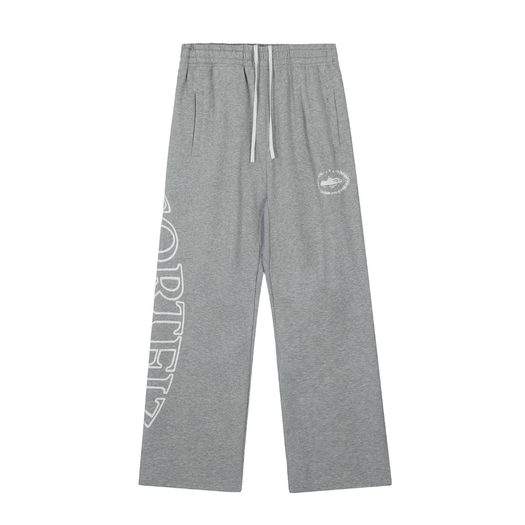 Corteiz Grauer Designer Trainingsanzug: Luxuriöser Streetwear-Stil mit Komfort