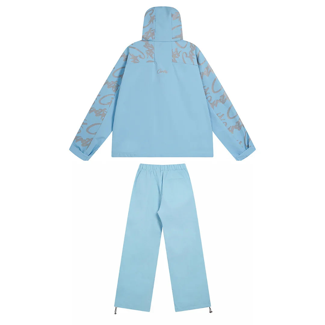 Corteiz Arktisblau Urban Streetwear Trainingsanzug – Bequem, Stylisch & Exklusiv