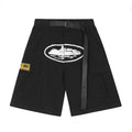Corteiz Schwarze Cargo Shorts für Herren – Robust, Stylisch, Outdoor-Bereit