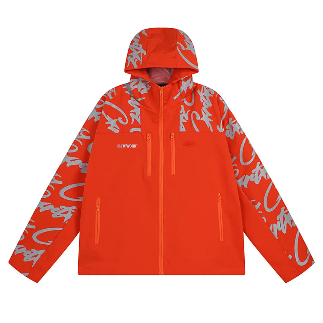 Corteiz Arctic Orange Trainingsanzug Set – Stylischer Bequemer Streetwear Jogginganzug
