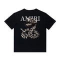 Amiri Herren Schlangen T-Shirt – Luxuriöses Designer-Shirt mit Ikonischem Schlangendruck