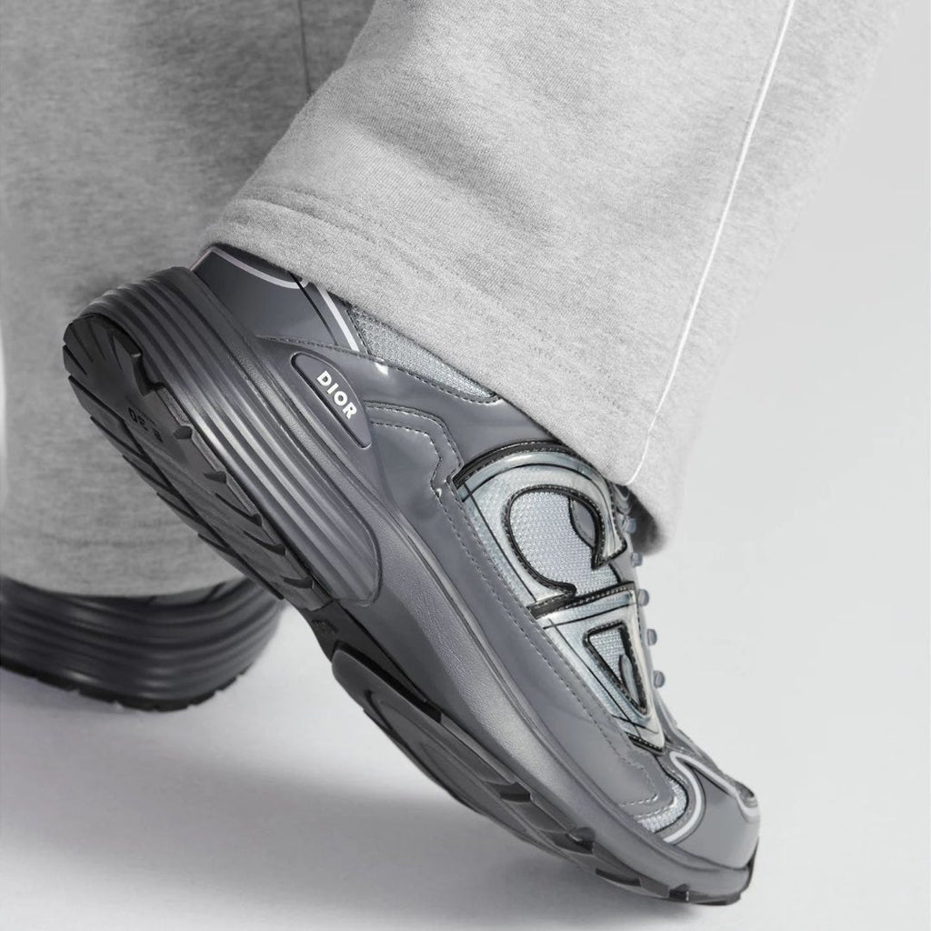 Dior B30 Countdown Sneaker Hellgrau: Stylischer, Ultraleichter Sportschuh für Besten Komfort