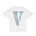 V-LONE The Woo T-Shirt: Lässiges Baumwoll-Shirt mit Statement-Print für Streetwear-Fans